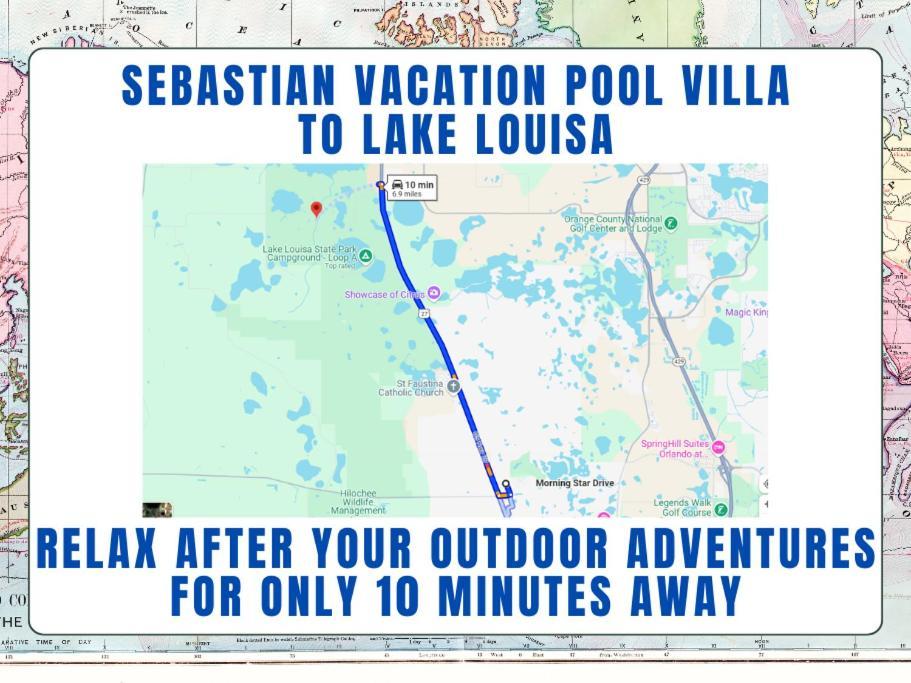 Sebastian Pool Villa W Spa Orlando Exteriör bild